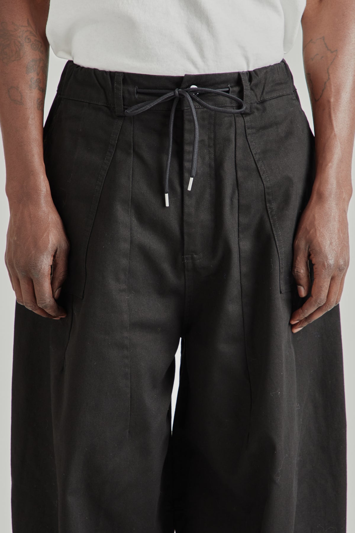 Frizmworks FW26 TWILL BALLOON PANTS Black1032