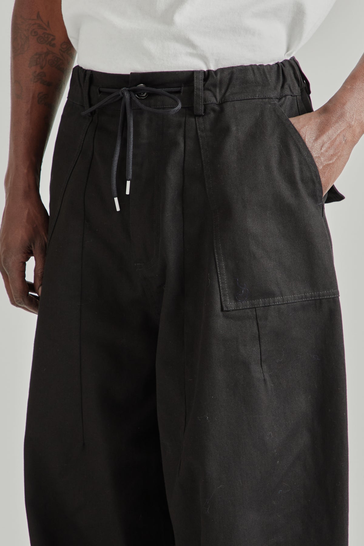 Frizmworks FW26 TWILL BALLOON PANTS Black1033