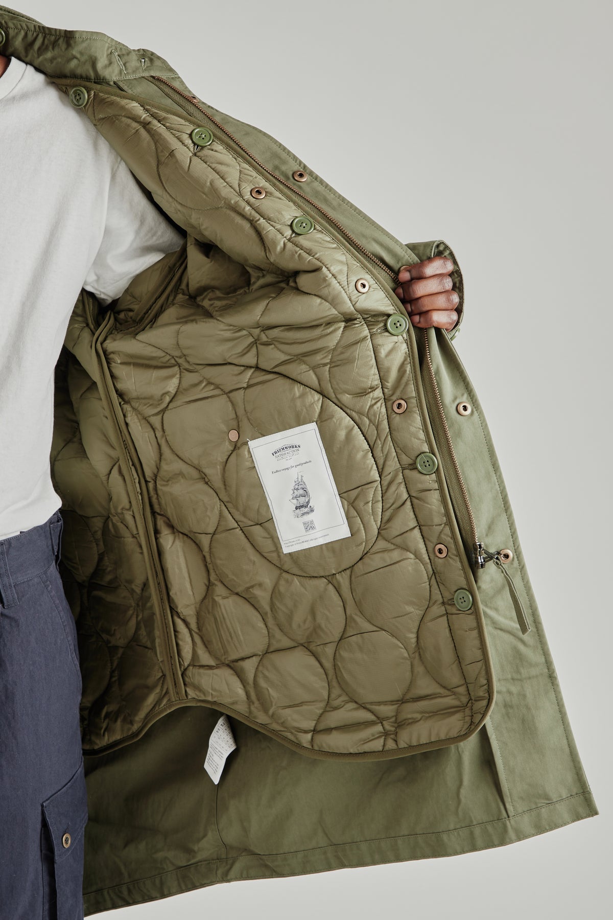 Vincent M1965 Fishtail Parka - Olive