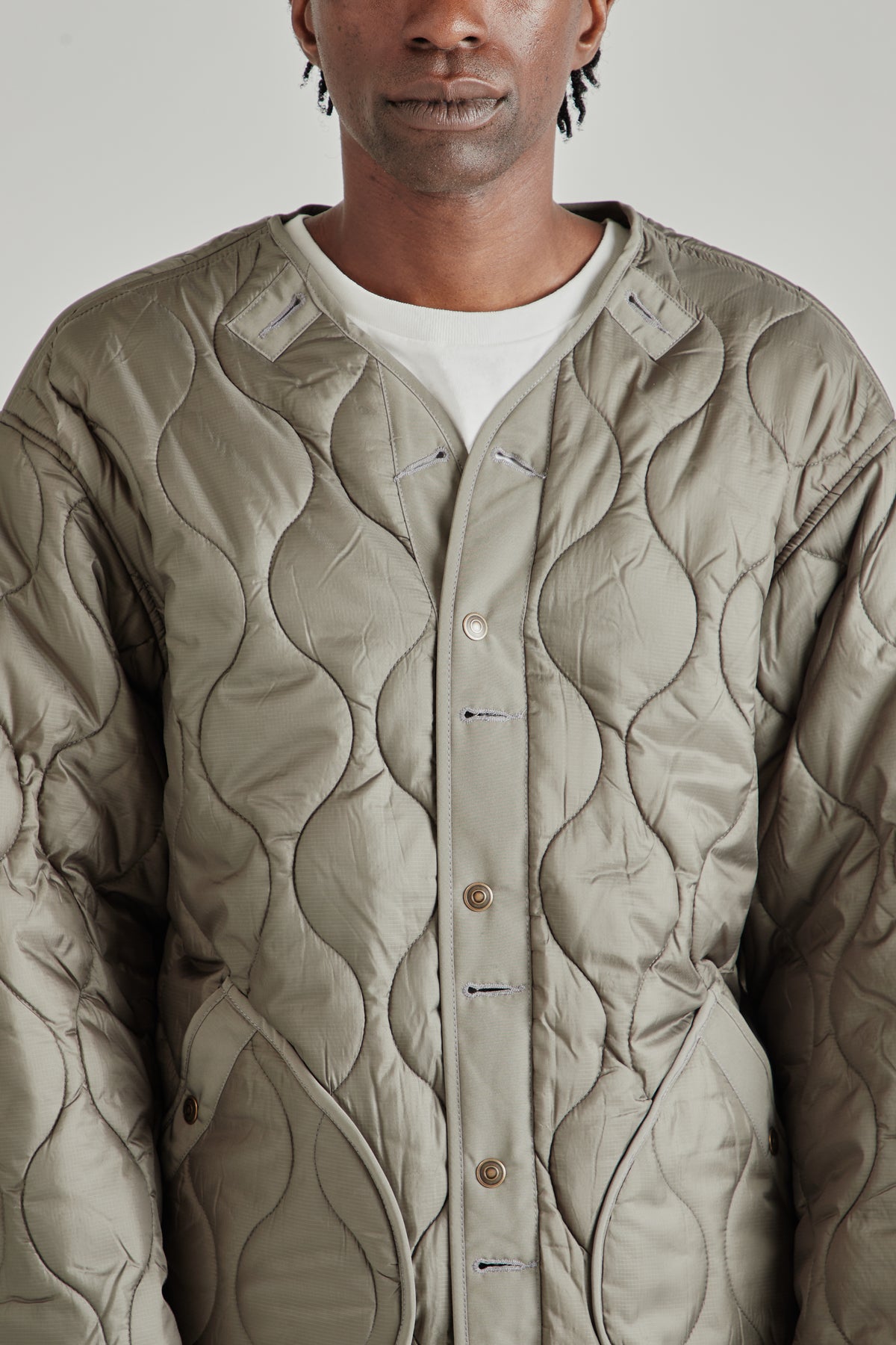 Wool Vincent Fishtail Parka - Charcoal