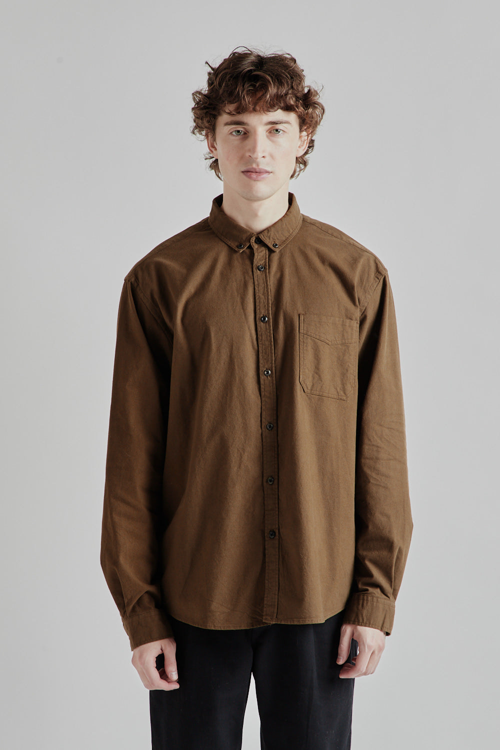 Frizmworks Flannel French Shirt Olive 1