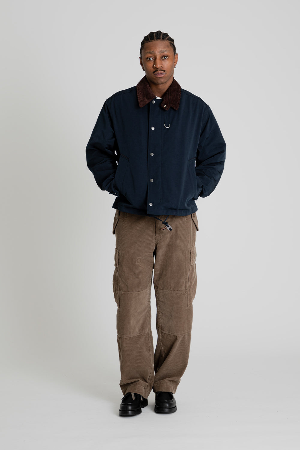 Frizmworks Heritage Hunting Jacket Navy Front