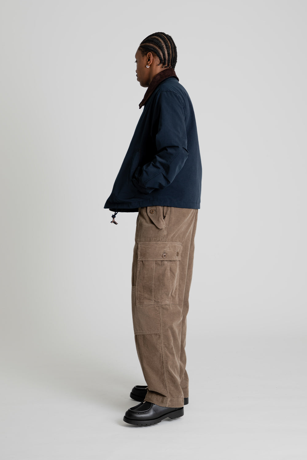 Frizmworks Heritage Hunting Jacket Navy Side