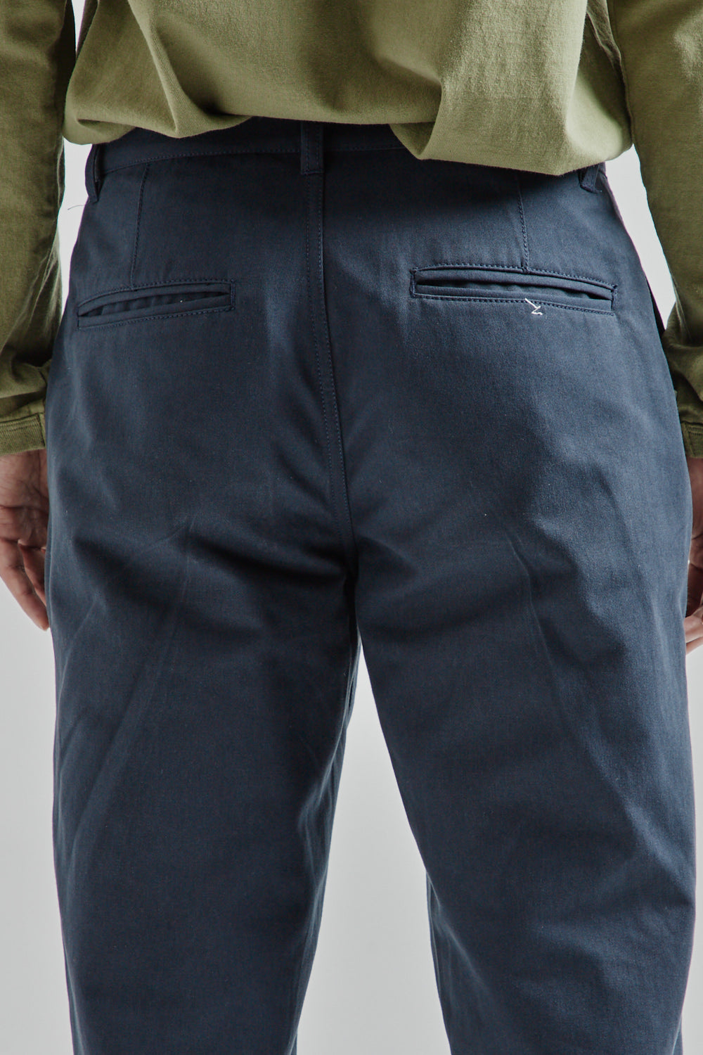 Frizmworks OG Haworth One Tuck Pants - Navy | Wallace