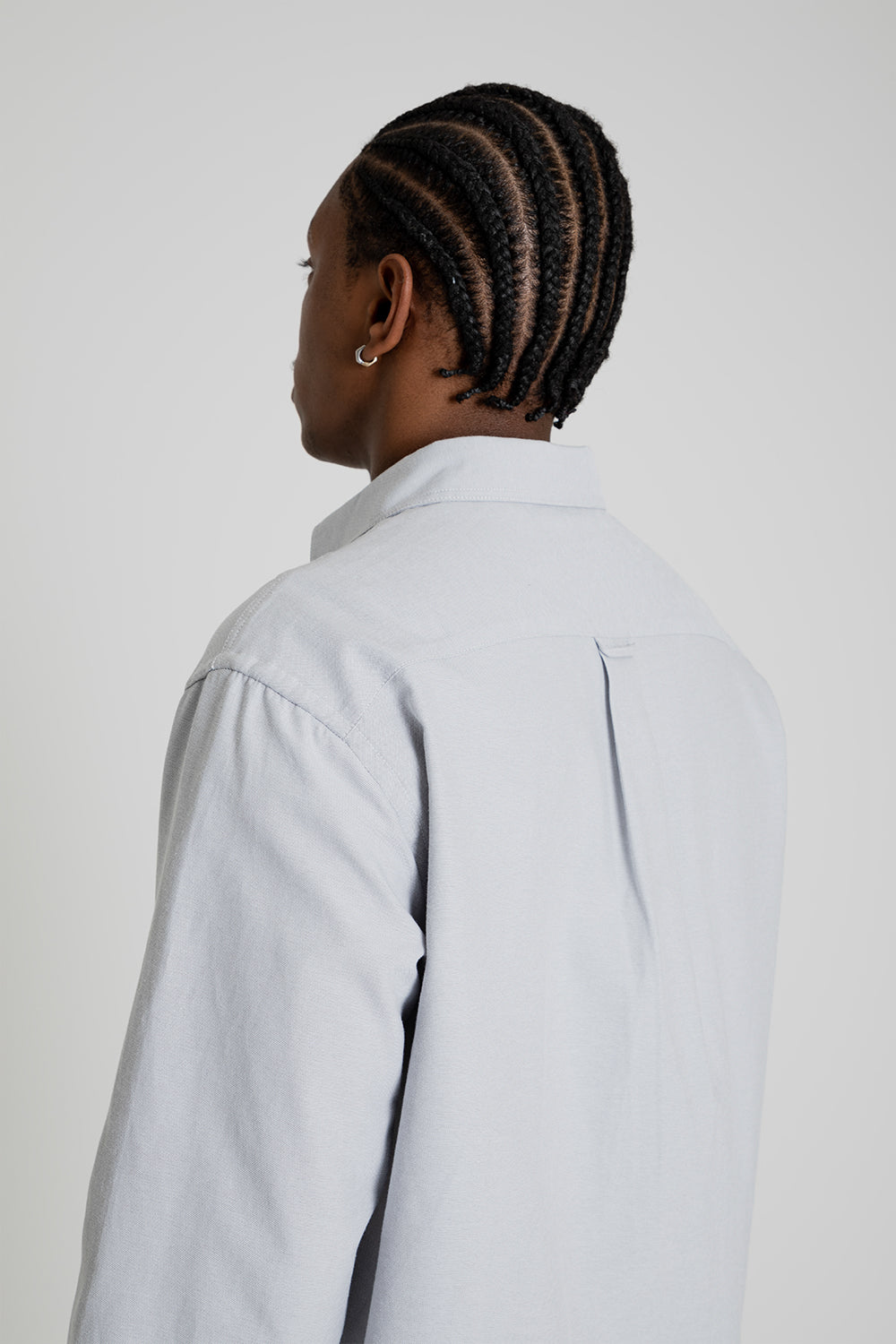 Frizmworks OG Oxford Oversized Shirt Gray Detail 04