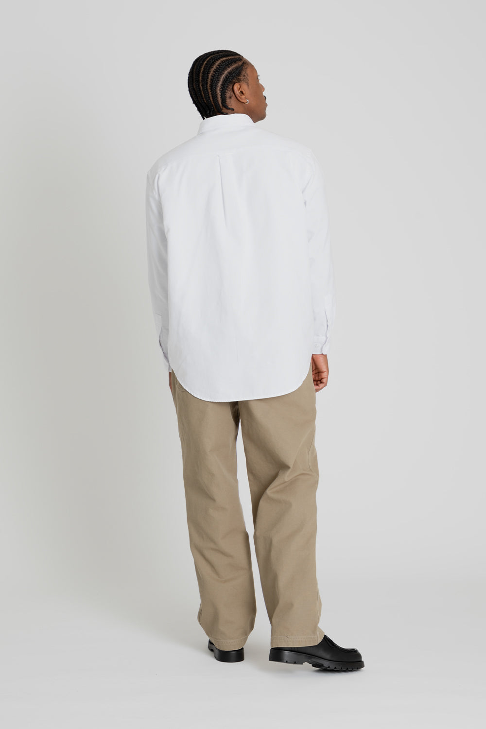 Frizmworks OG Oxford Oversized Shirt White Back