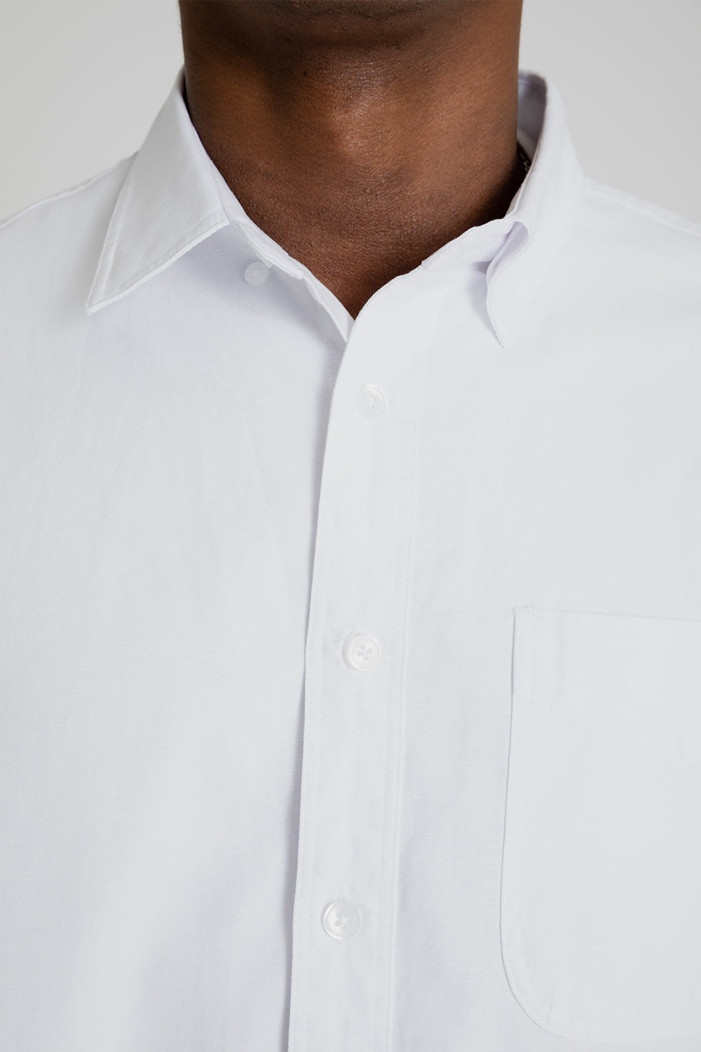 Frizmworks OG Oxford Oversized Shirt White Detail 01