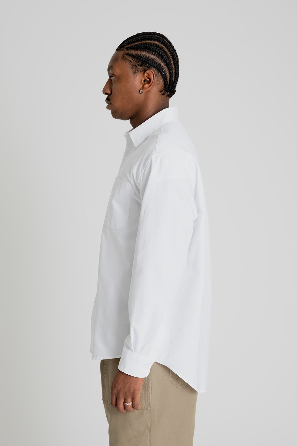 Frizmworks OG Oxford Oversized Shirt White Detail 03