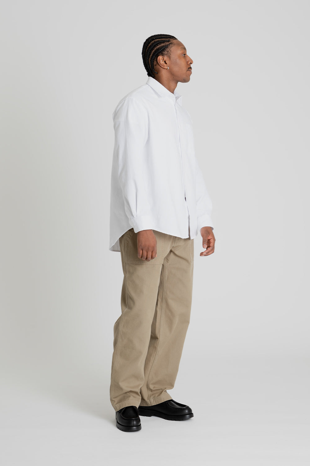 Frizmworks OG Oxford Oversized Shirt White Side
