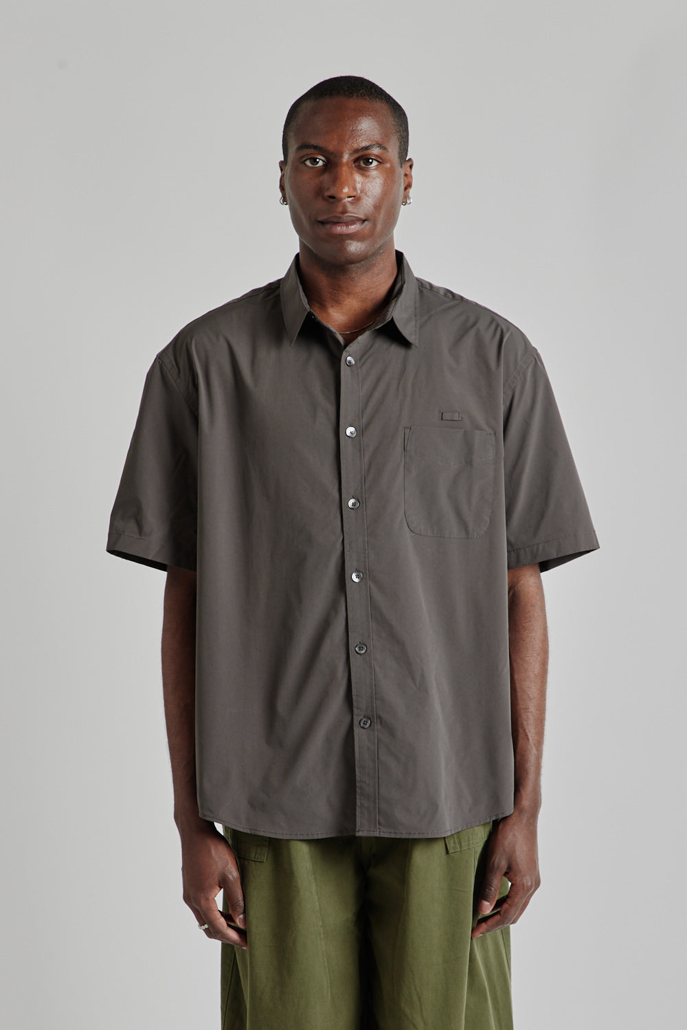 OG Double Rib Oversized Tee - Mud - Wallace Mercantile Shop