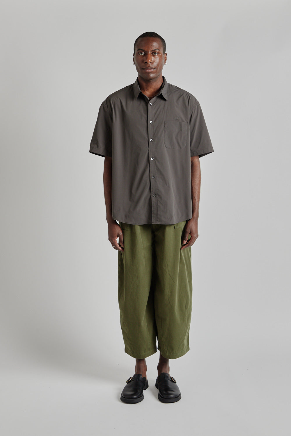 OG Double Rib Oversized Tee - Mud - Wallace Mercantile Shop