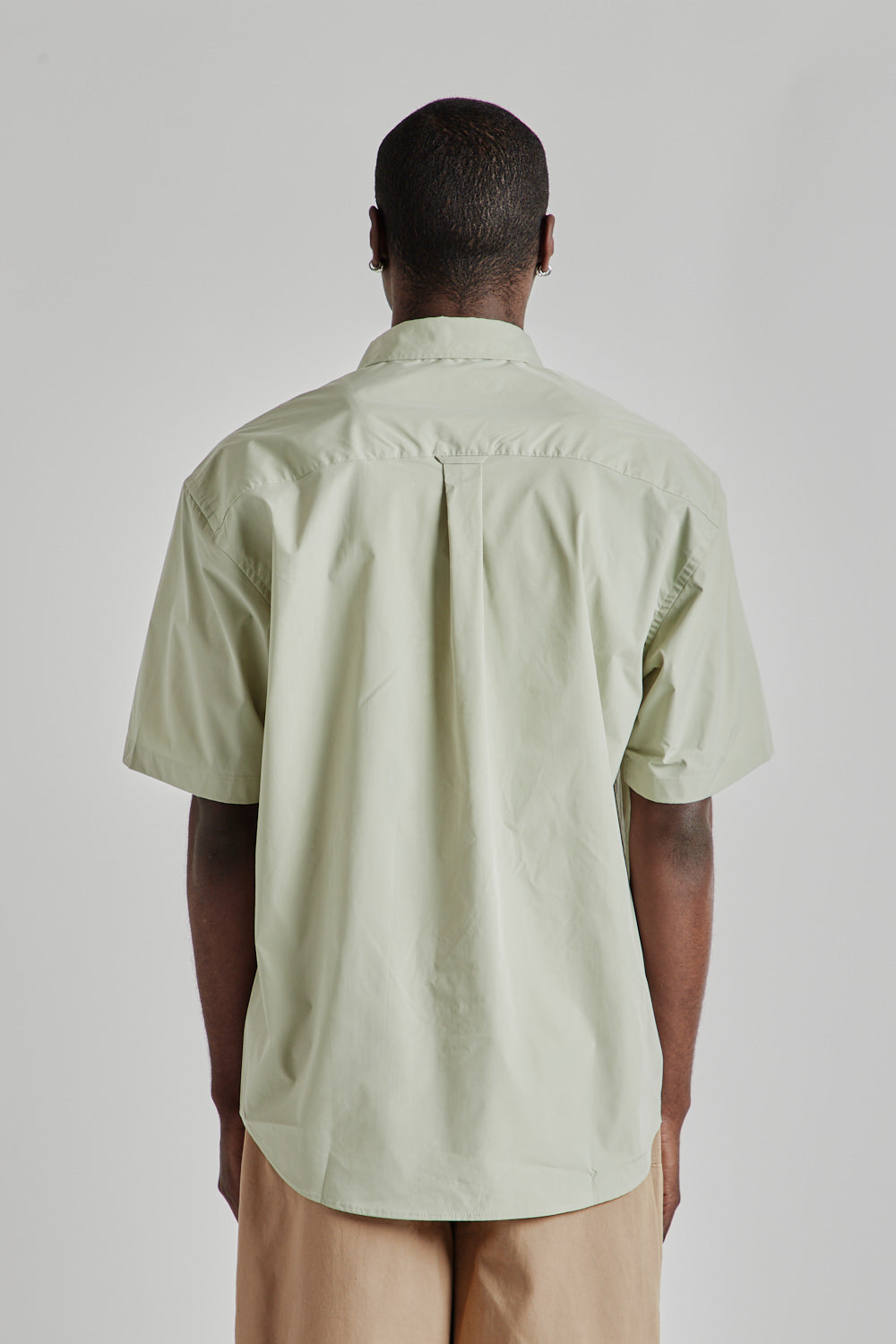 OG Poplin Oversized Shirt - Light Green