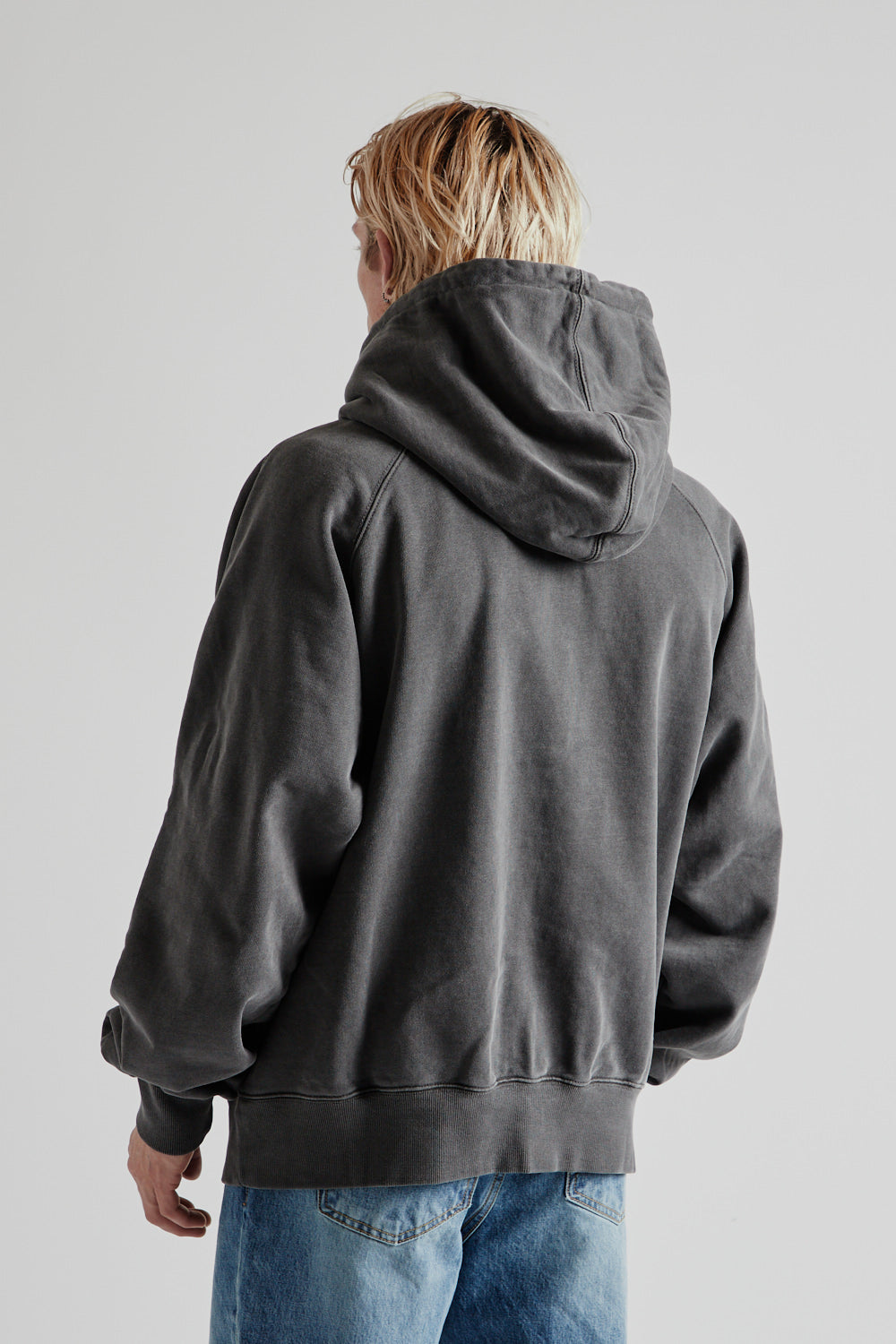 Frizmworks OG Pigment Dyeing Hoodie in Charcoal
