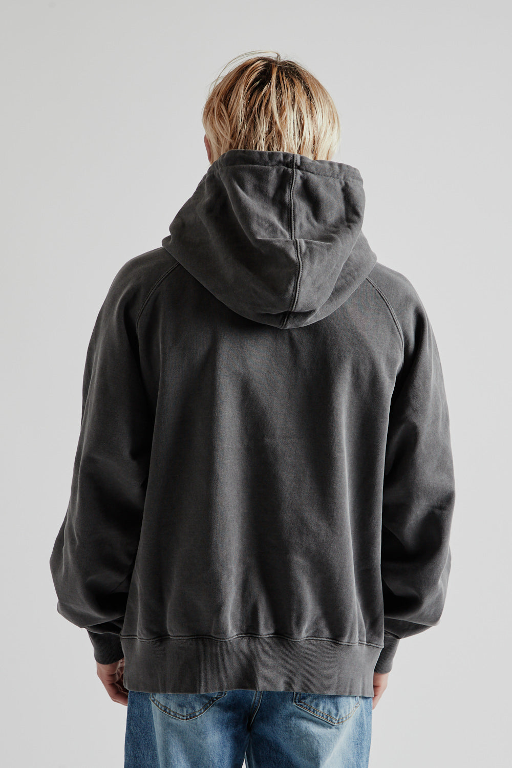 Frizmworks OG Pigment Dyeing Hoodie in Charcoal