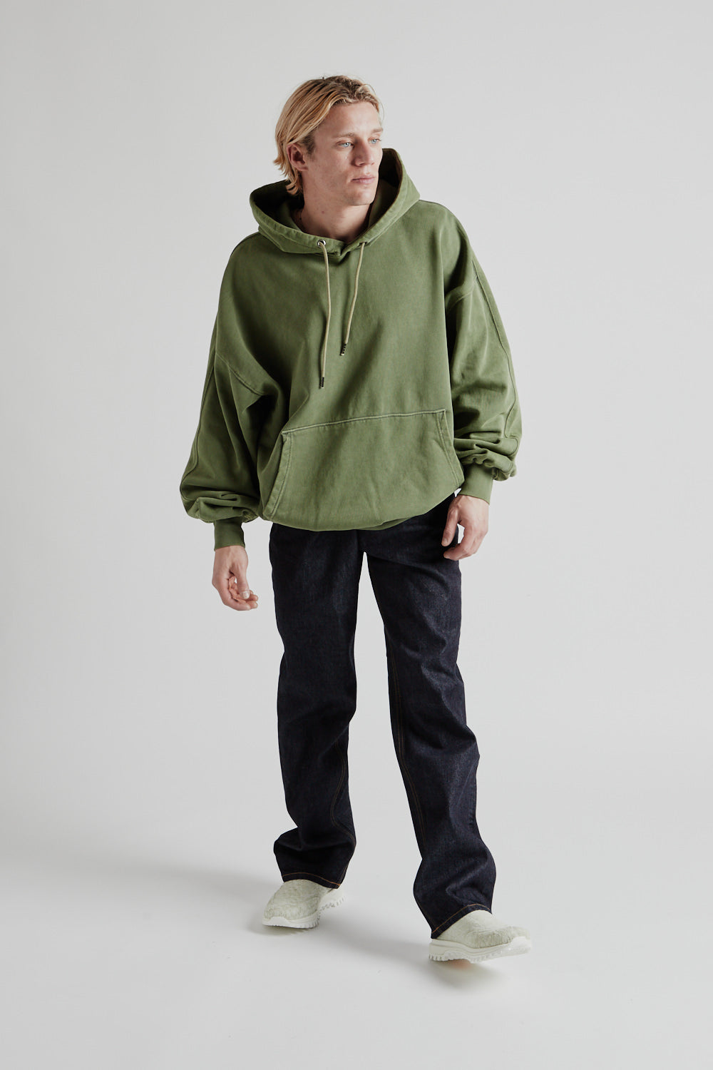 Frizmworks OG Pigment Dyeing Hoodie - Green | Wallace