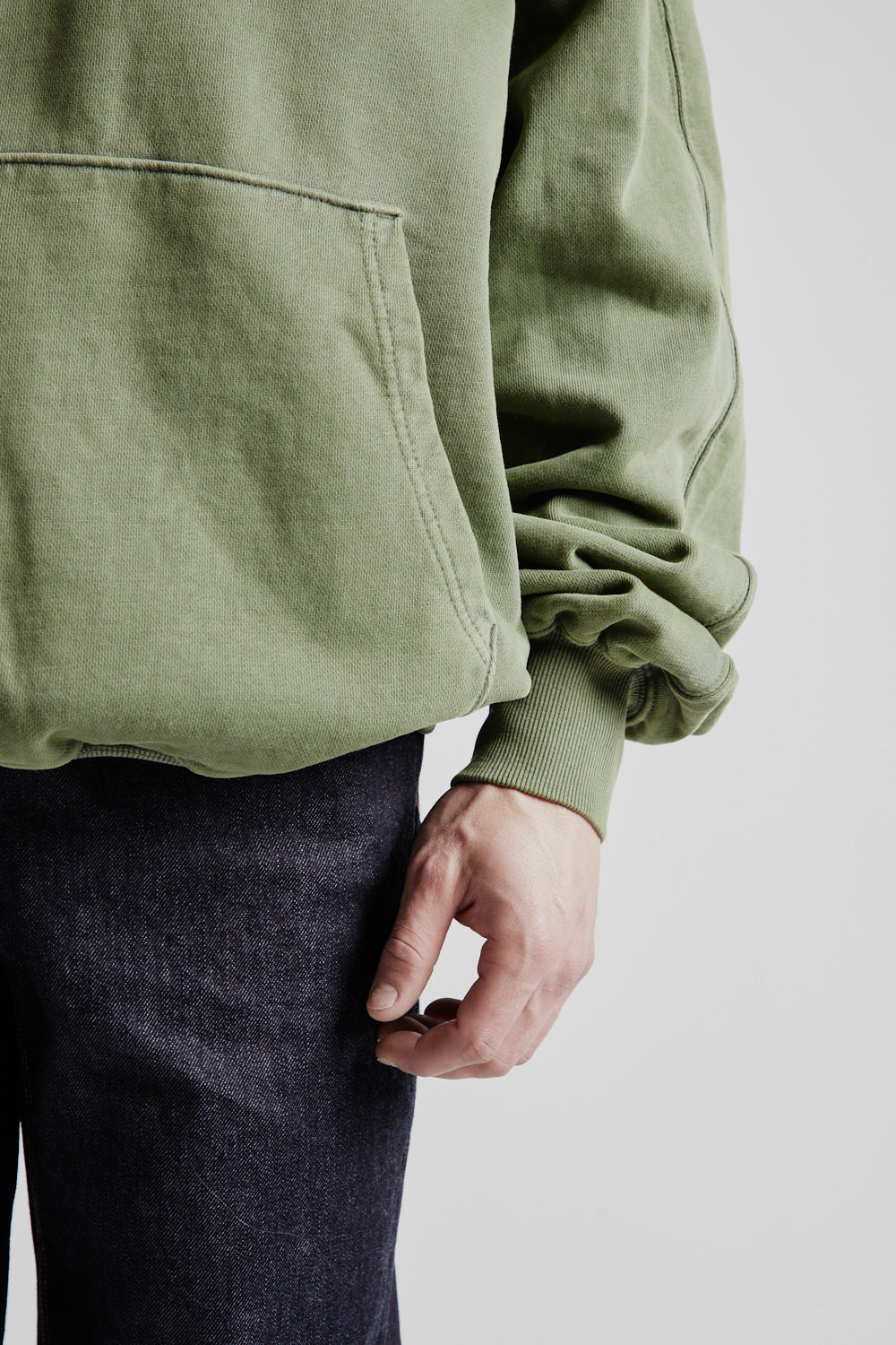 Frizmworks OG Pigment Dyeing Hoodie - Green | Wallace