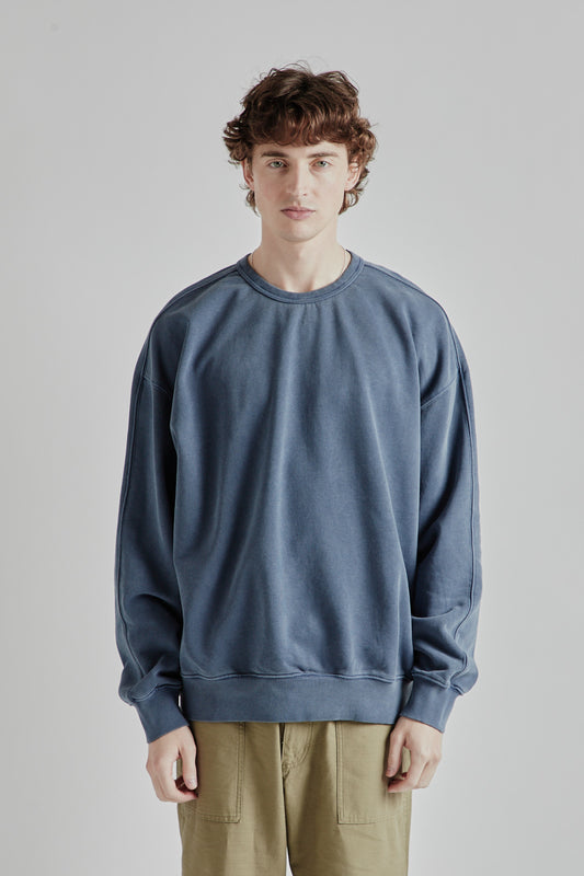 Frizmworks OG Pigment Dyeing Sweatshirt Blue 02