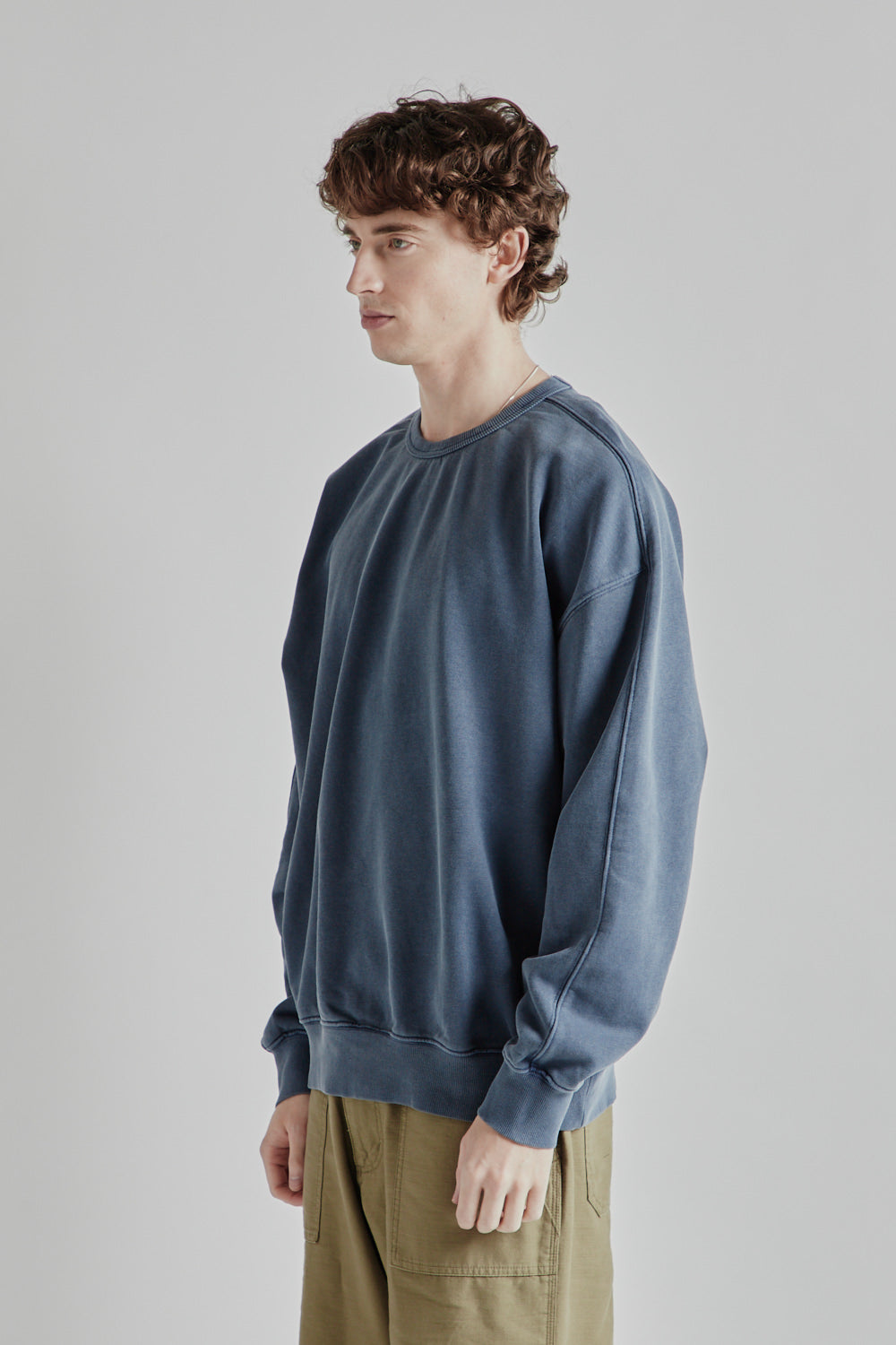 Frizmworks OG Pigment Dyeing Sweatshirt - Blue | Wallace