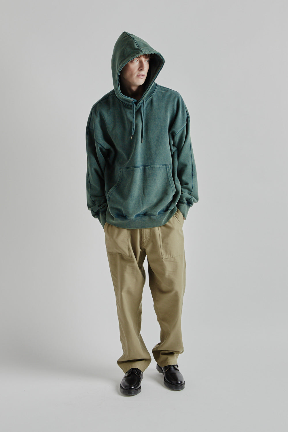 Frizmworks OG Vintage Dyeing Pullover Hoody Dark Green 012