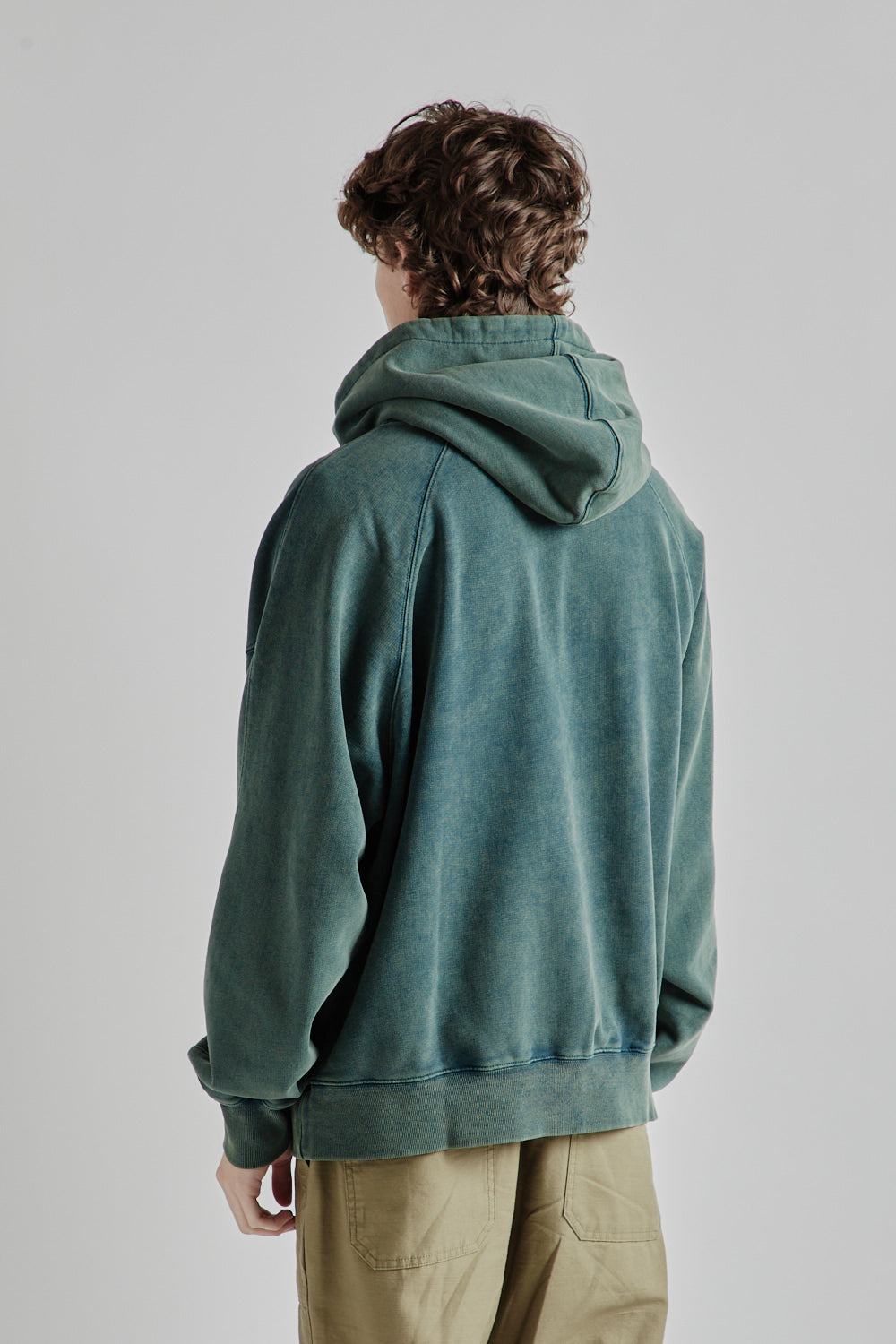 Frizmworks OG Vintage Dyeing Pullover Hoody Dark Green 04