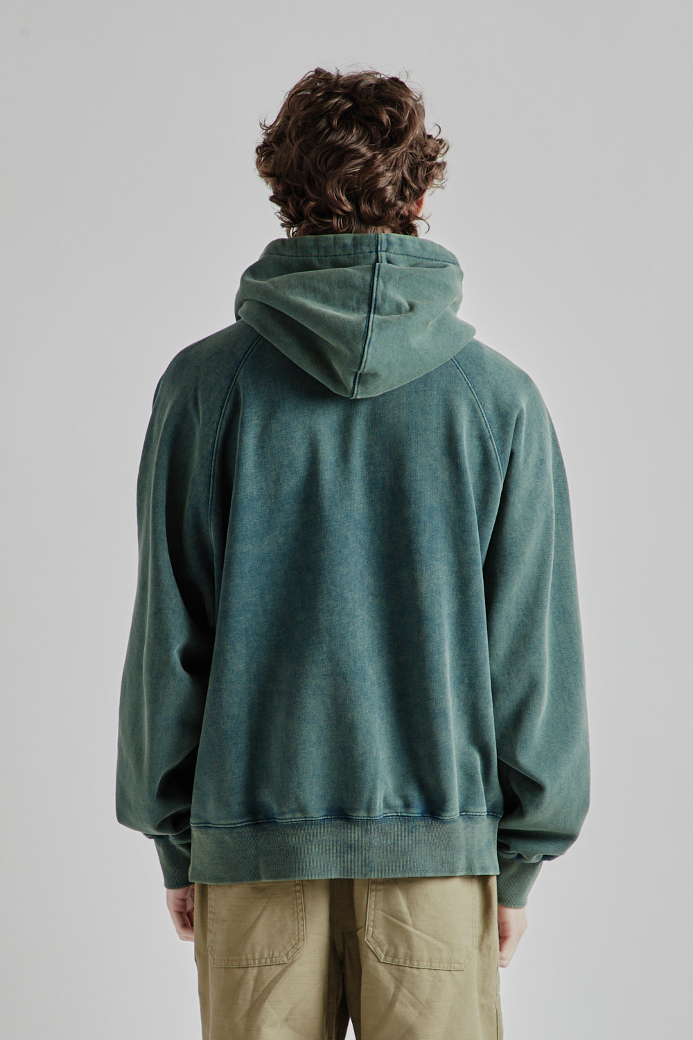 Frizmworks OG Vintage Dyeing Pullover Hoody Dark Green 05