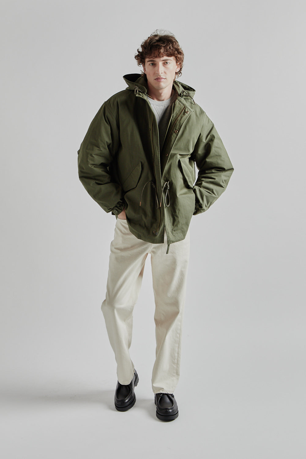 Frizmworks Oscar Fishtail Jacket - Olive | Wallace Mercantile Shop