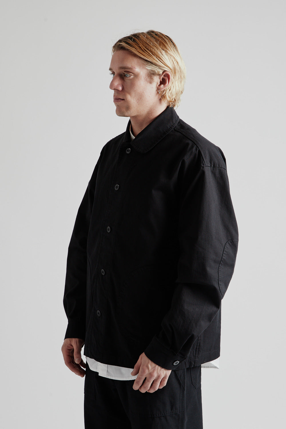 Frizmworks Round Patch Coverall Jacket in Black
