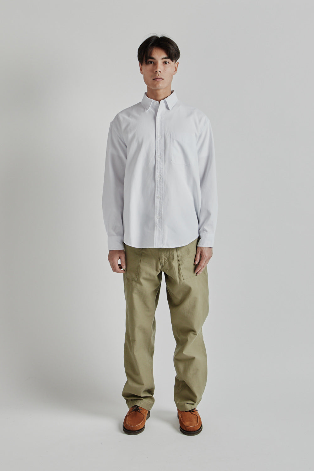 Frizmworks Back Satin Fatigue Pants - Khaki Beige | Wallace