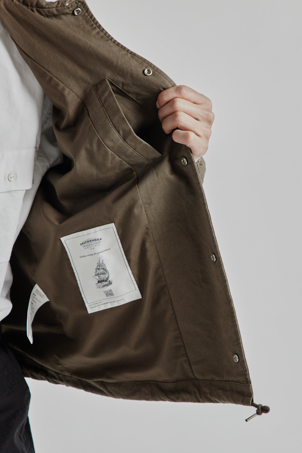 Frizmworks SS25 Barstow Coach Jacket Mud 011