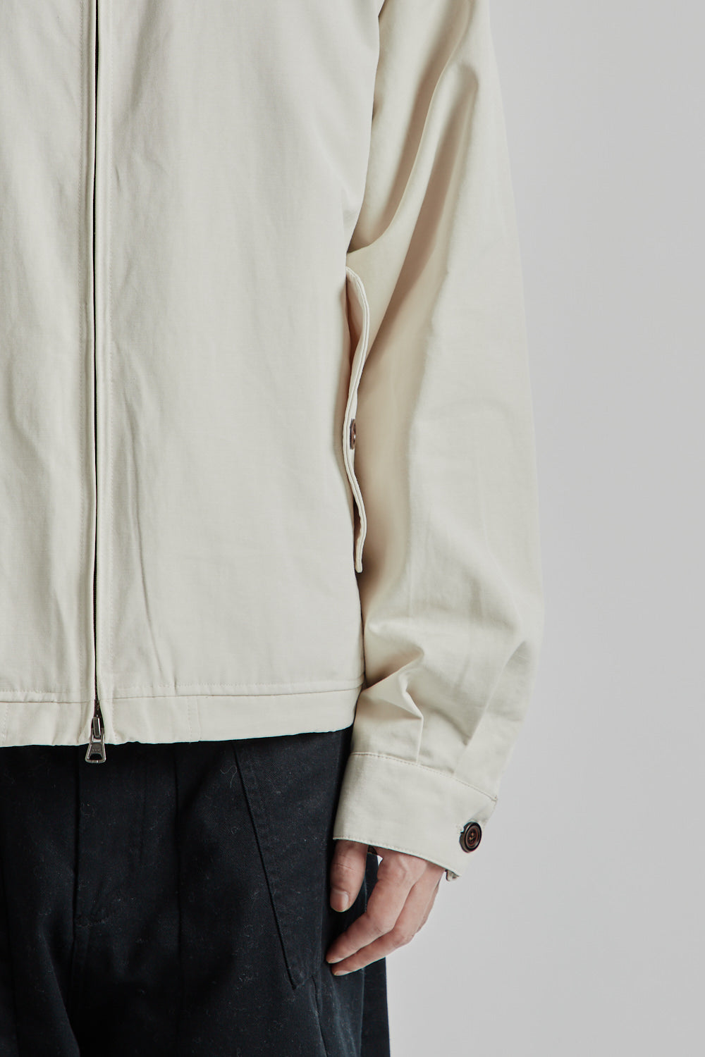 【名作/美品】A.PRESSE 2 HARRINGTON JACKET ECRU A.PRESSE 