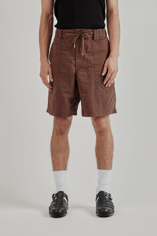 Frizmworks SS25 CN Nib Fatigue Shorts Brown 2