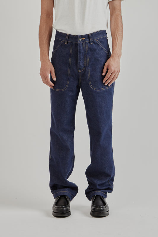 Frizmworks SS25 CP Wide Denim Pants Indigo 2