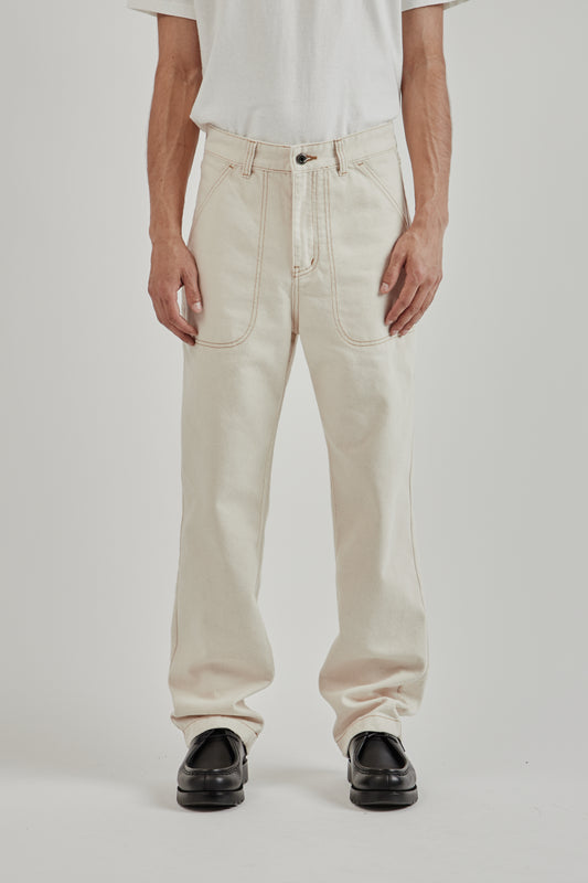 Frizmworks SS25 CP Wide Denim Pants Natural 17