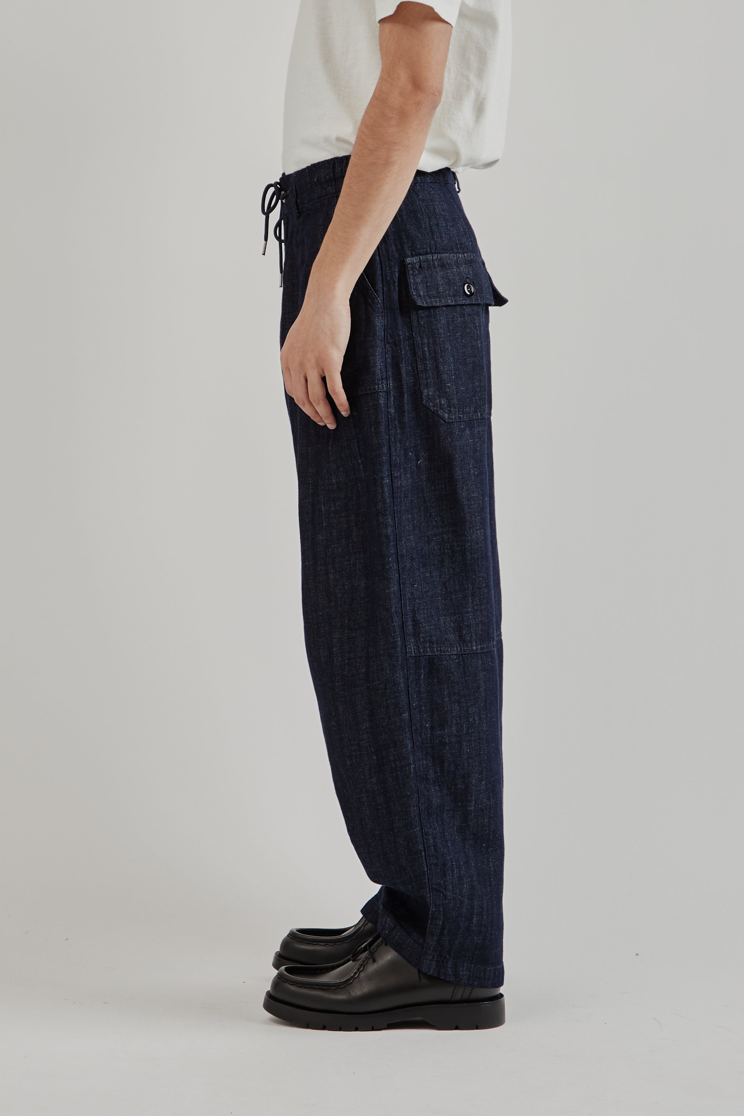 Frizmworks Denim Balloon Pants - Indigo | Wallace Mercantile