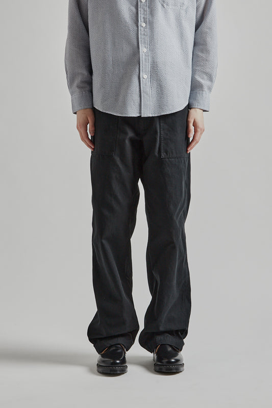 Jungle Cloth Fatigue Pants - Black - Wallace Mercantile Shop