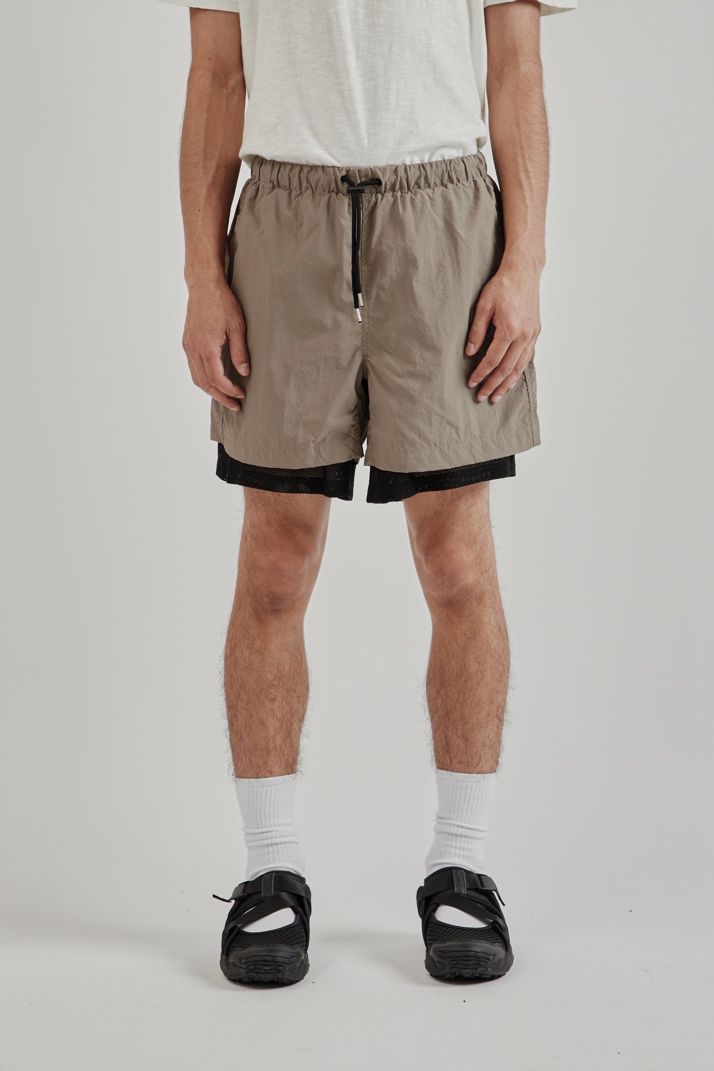 Frizmworks SS25 Mondrian Light Shorts Mud 2