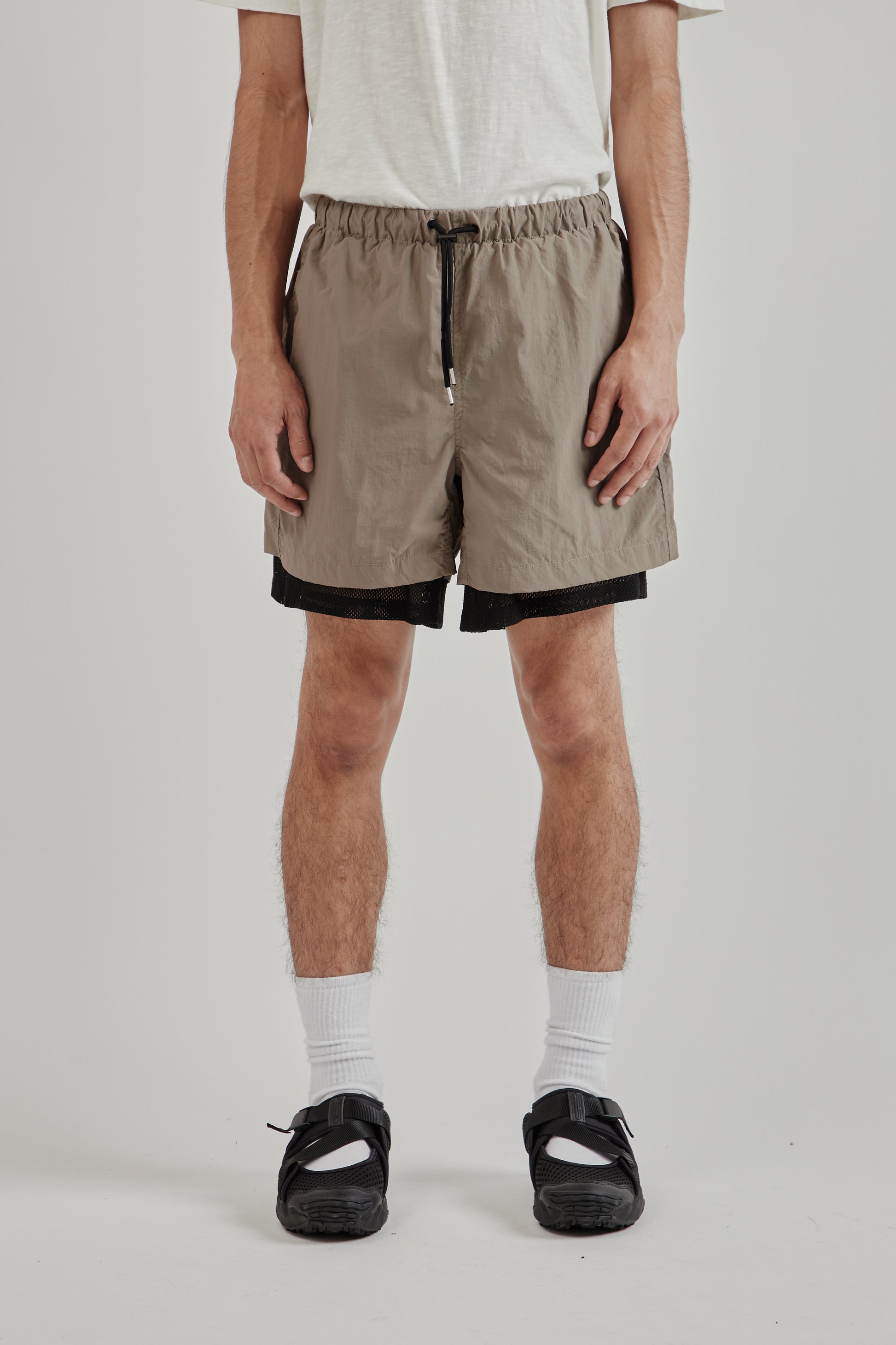 Frizmworks SS25 Mondrian Light Shorts Mud 2