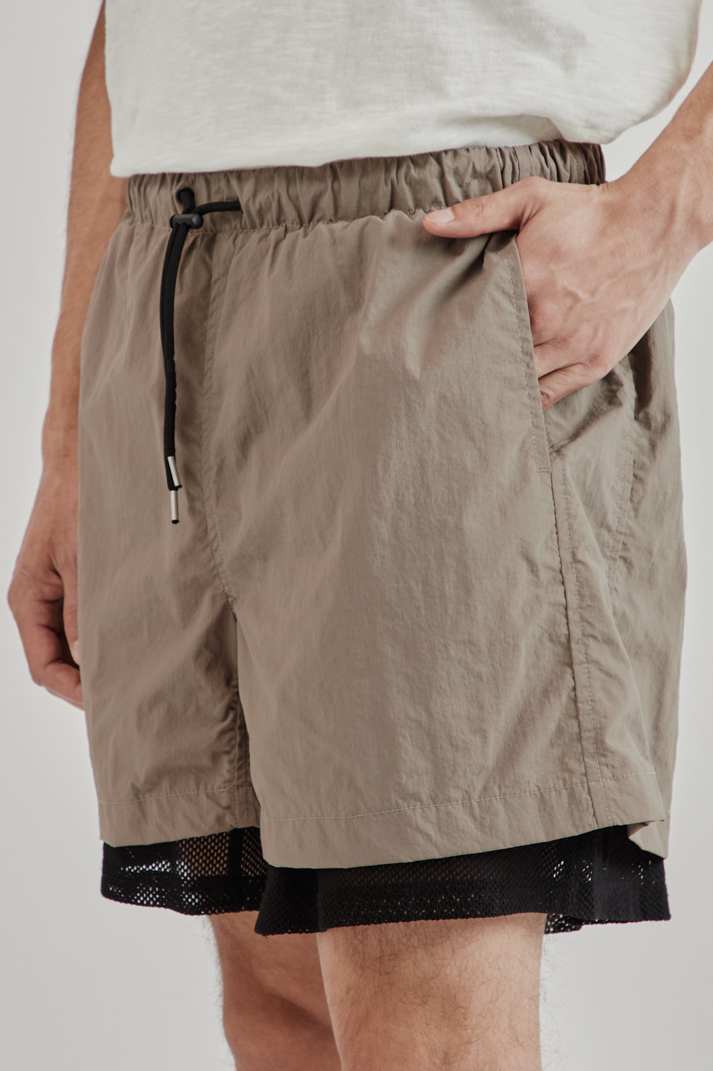 Frizmworks SS25 Mondrian Light Shorts Mud 7