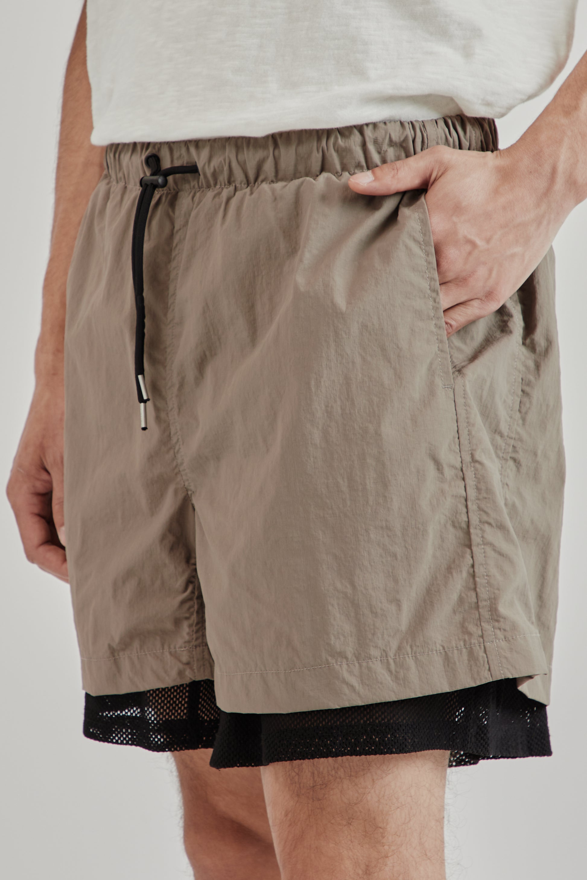 Frizmworks SS25 Mondrian Light Shorts Mud 7