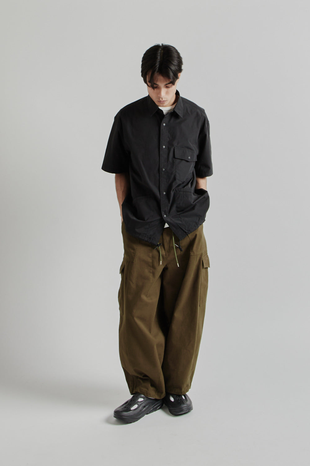 Frizmworks SS25 Nyco Half Coach Jacket Black 012