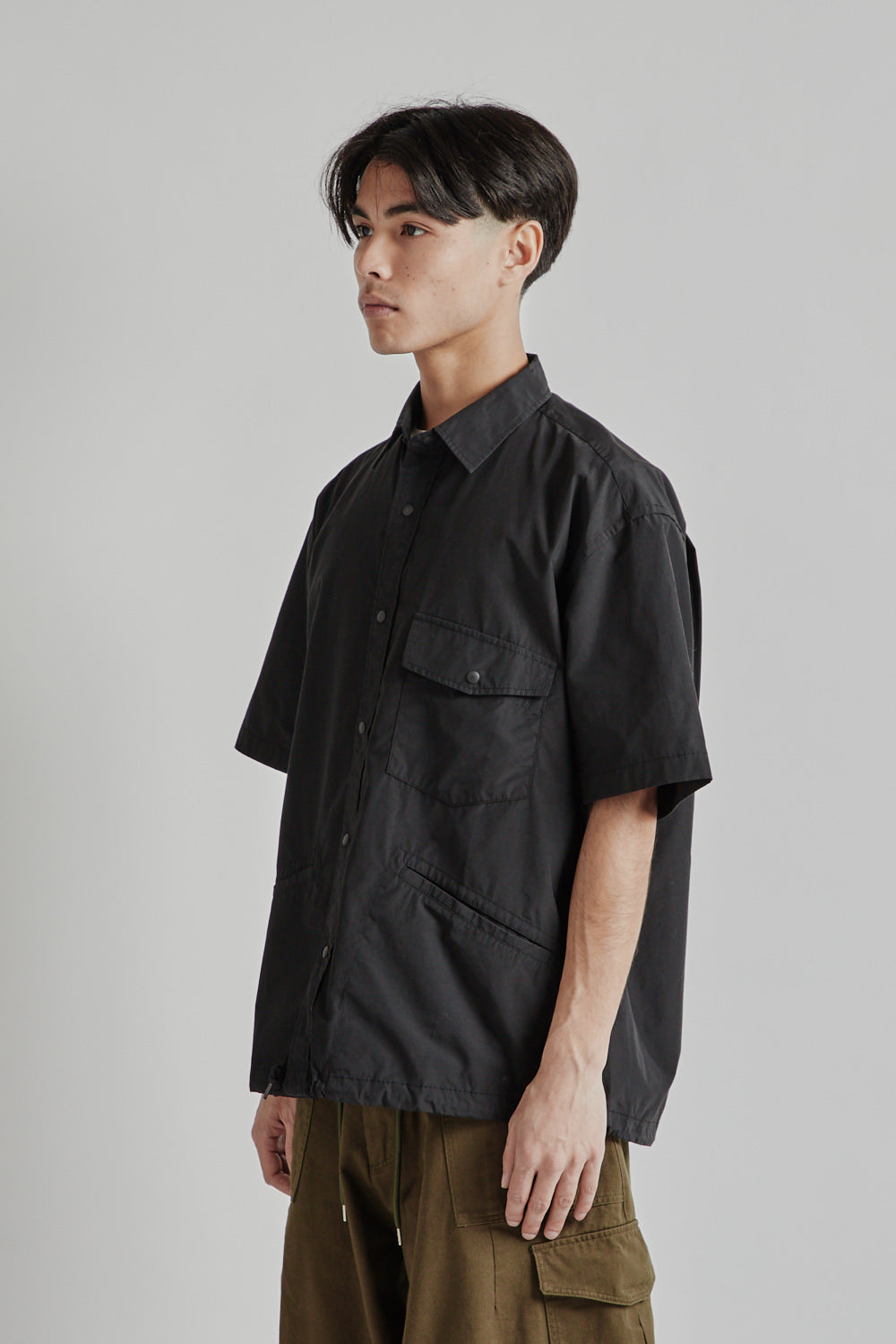 Frizmworks SS25 Nyco Half Coach Jacket Black 02