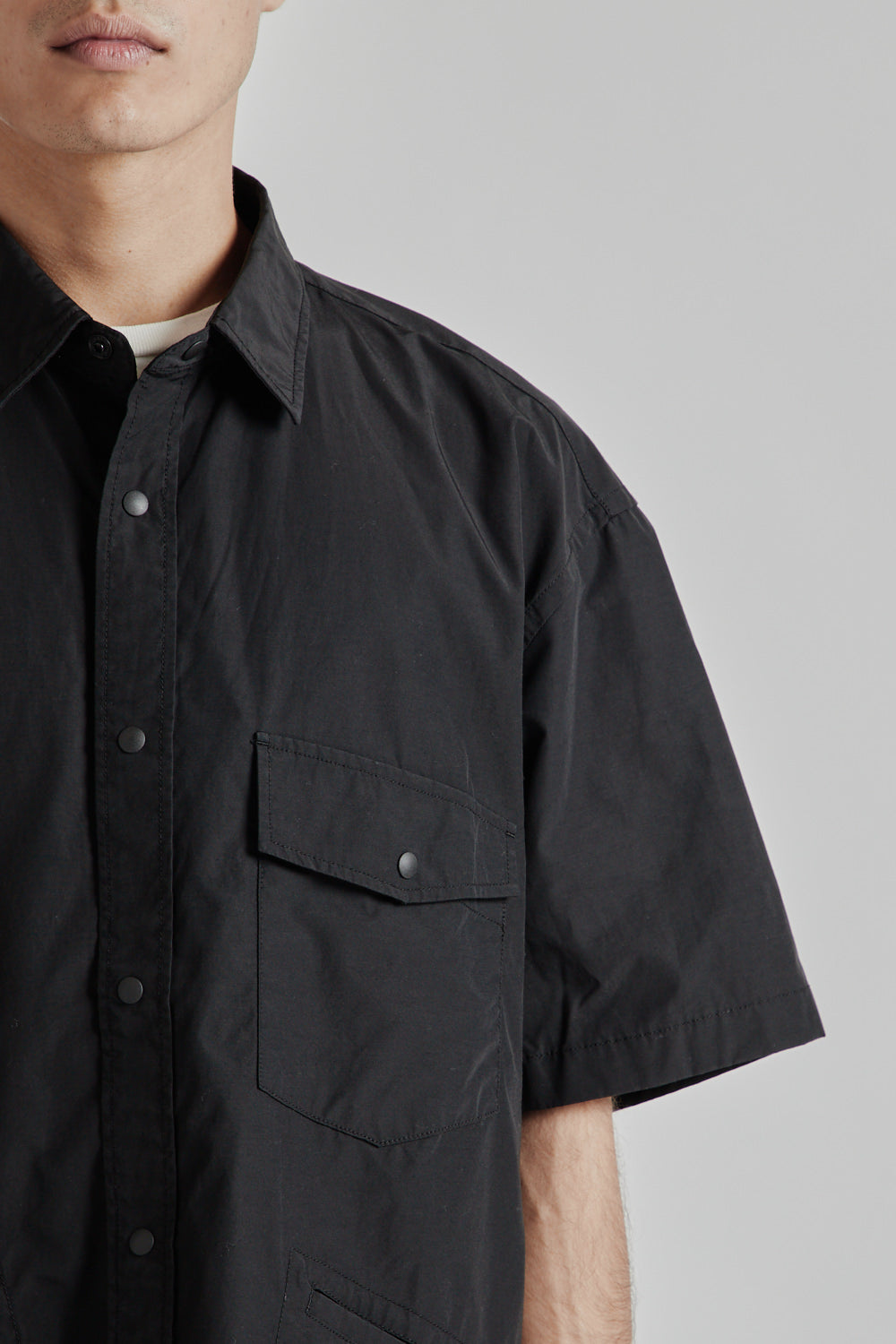 Frizmworks SS25 Nyco Half Coach Jacket Black 06
