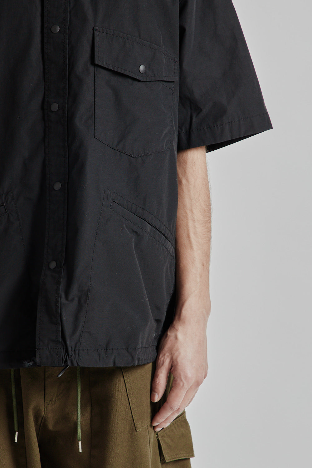 Frizmworks SS25 Nyco Half Coach Jacket Black 07