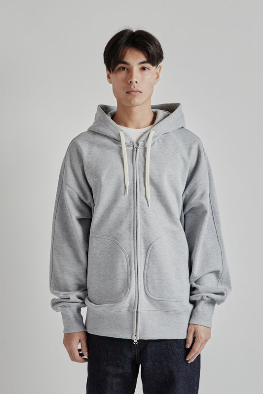 Frizmworks SS25 OG Heavyweight Hood ZipUp Parka Gray 02