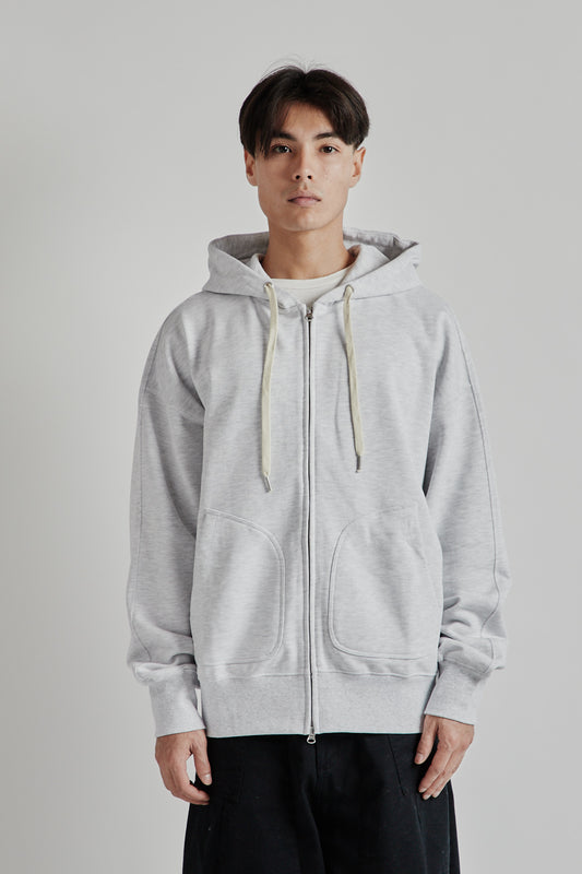 Frizmworks SS25 OG Heavyweight Hood Zip Up Parka oatmeal 02