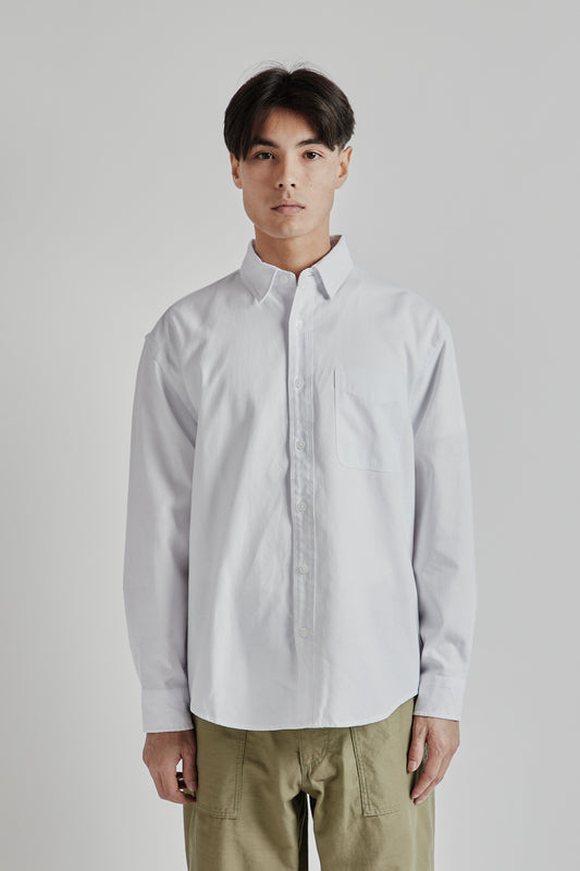 Frizmworks SS25 OG Oxford Oversized Shirt White 02