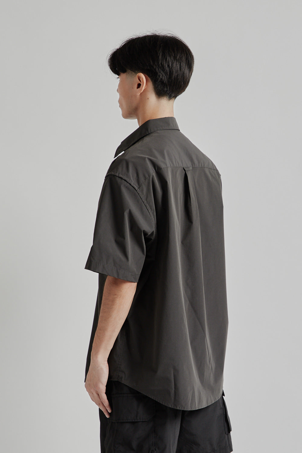 Frizmworks SS25 OG Poplin Oversized Shirt Charcoal 04