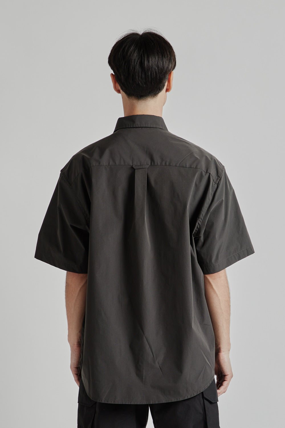 Frizmworks SS25 OG Poplin Oversized Shirt Charcoal 05