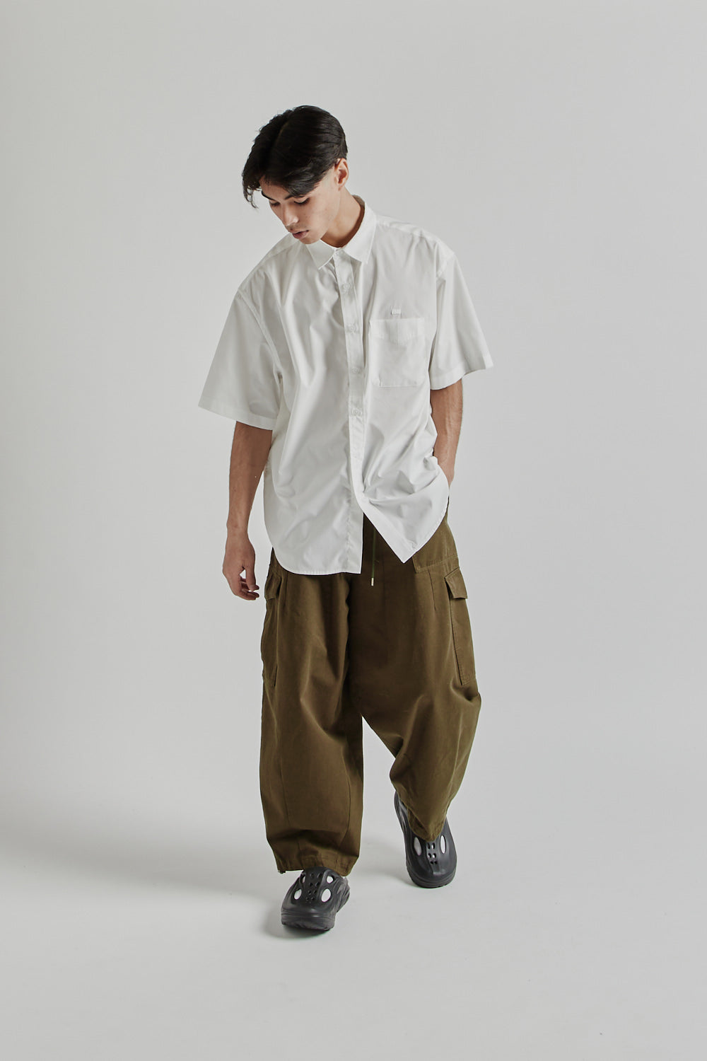 Frizmworks SS25 OG Poplin Oversized Shirt White 012