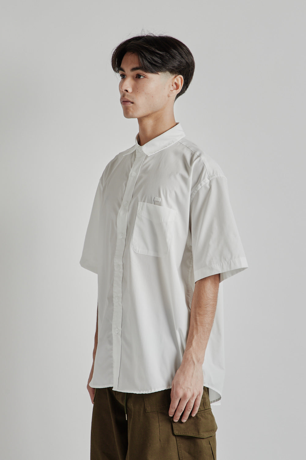 Frizmworks SS25 OG Poplin Oversized Shirt White 03